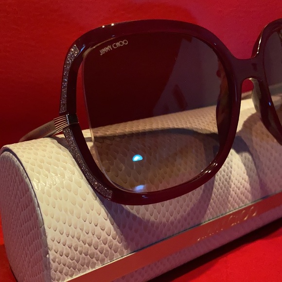 Jimmy Choo Stunning Sparkling Frames Sunglasses main image 4
